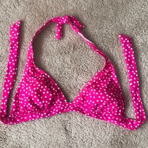 Polka Dot Bikini Top